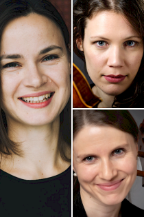 Irma Niskanen, Hanna Pakkala and Juuli Holma. Photos: Mark Niskanen, Clas-Olav Slotte and Brice Cocset.