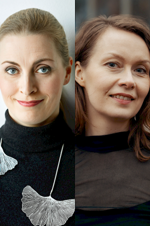 Tuuli Lindeberg ja Marianna Henriksson. Kuvat: Heikki Tuuli ja Akifoto.
